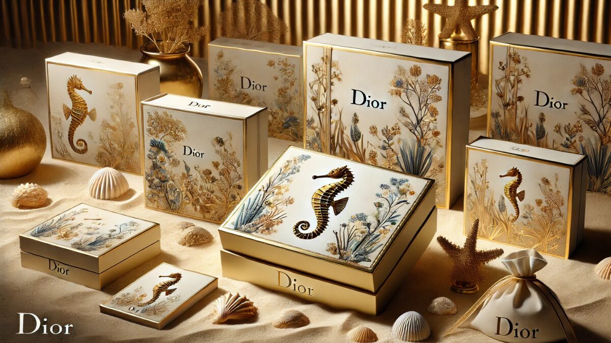 Diorのギフトデザインイメージ。