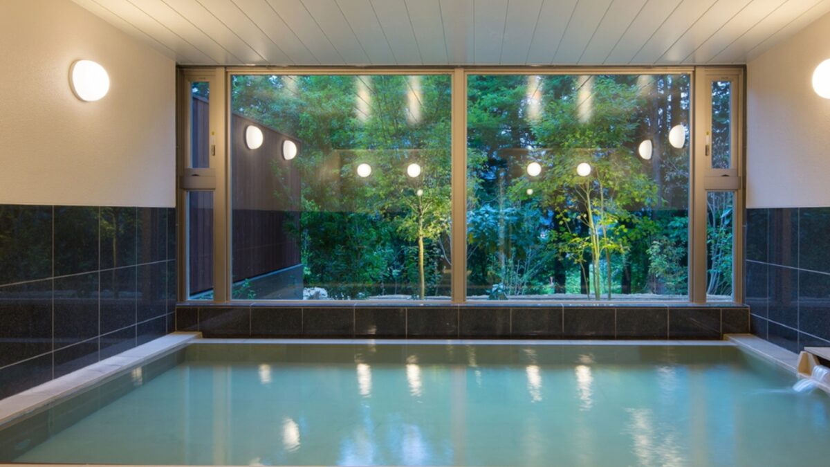 金乃竹 仙石原の大浴場の様子