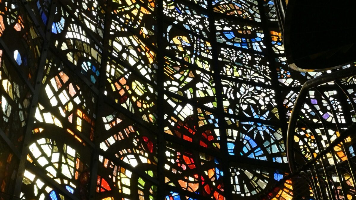 箱根彫刻の森美術館のステンドグラス