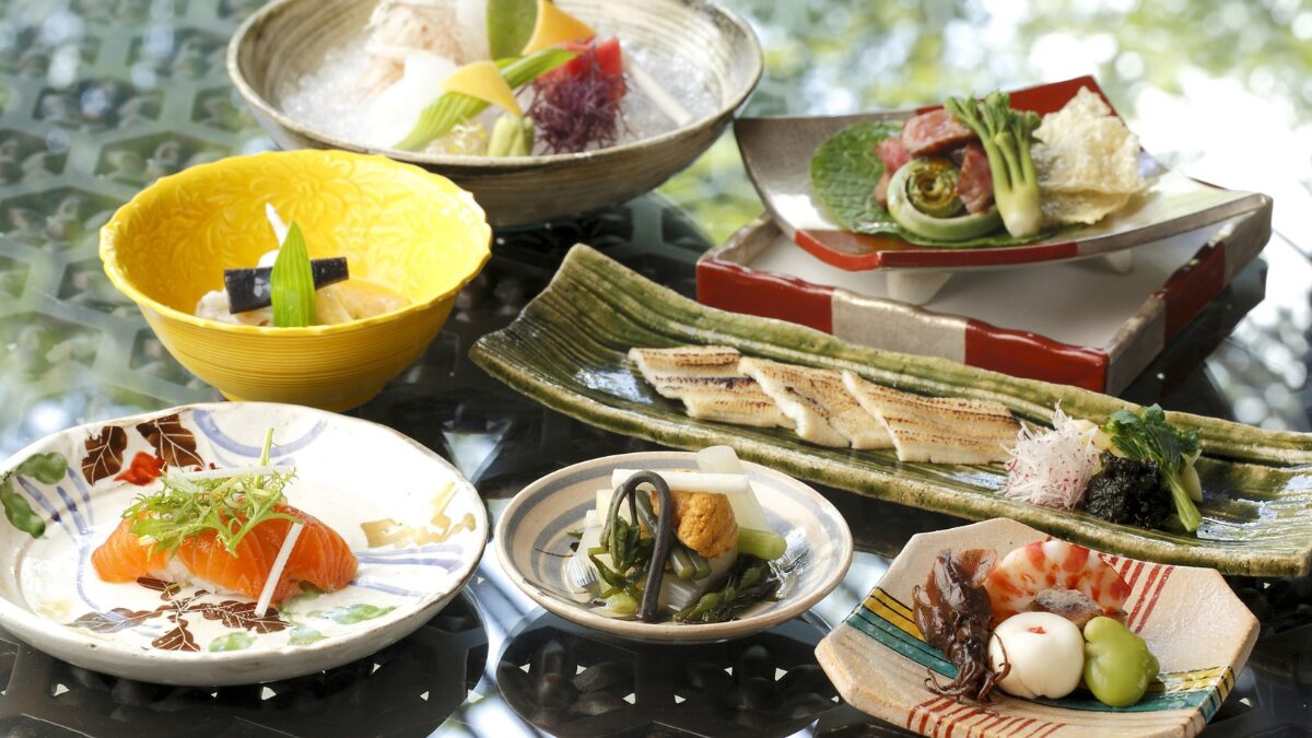 金乃竹 仙石原の夕食の様子