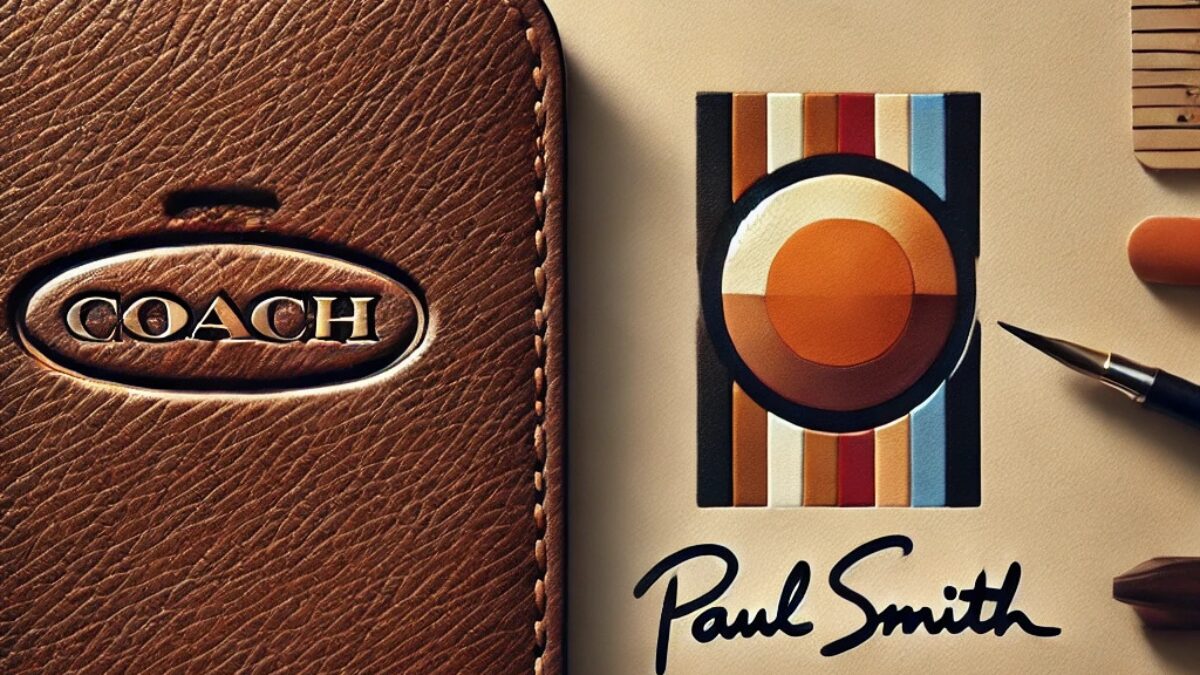 COACHとポールスミスのシグネチャーを比較している画像イメージ