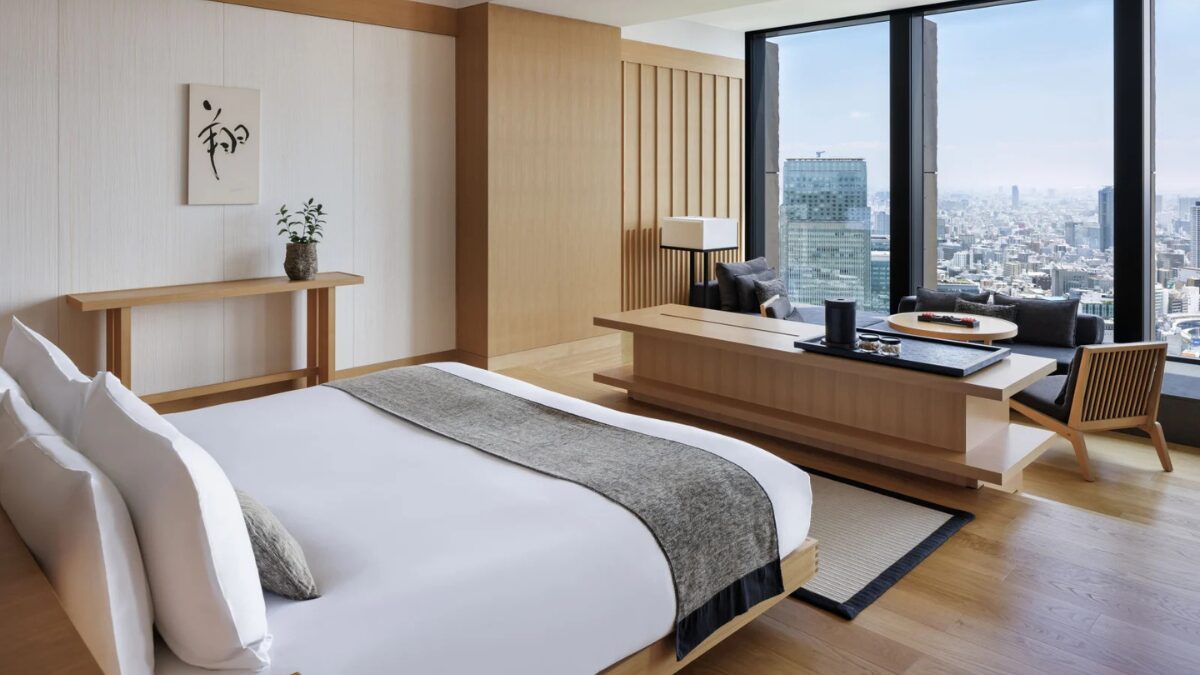 アマン東京の客室の様子