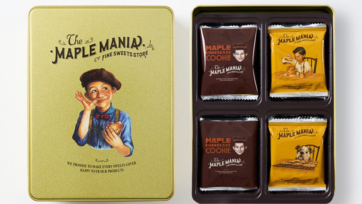 メープルクッキー詰合せ缶