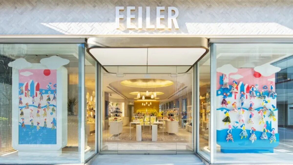 フェイラーの銀座本店の外観