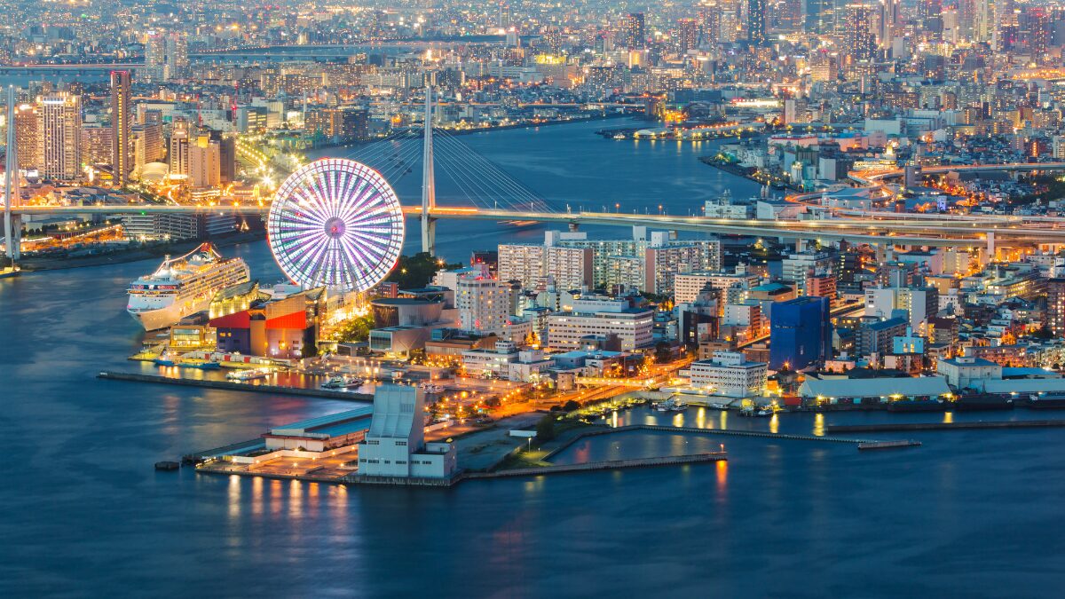 大阪の街の様子