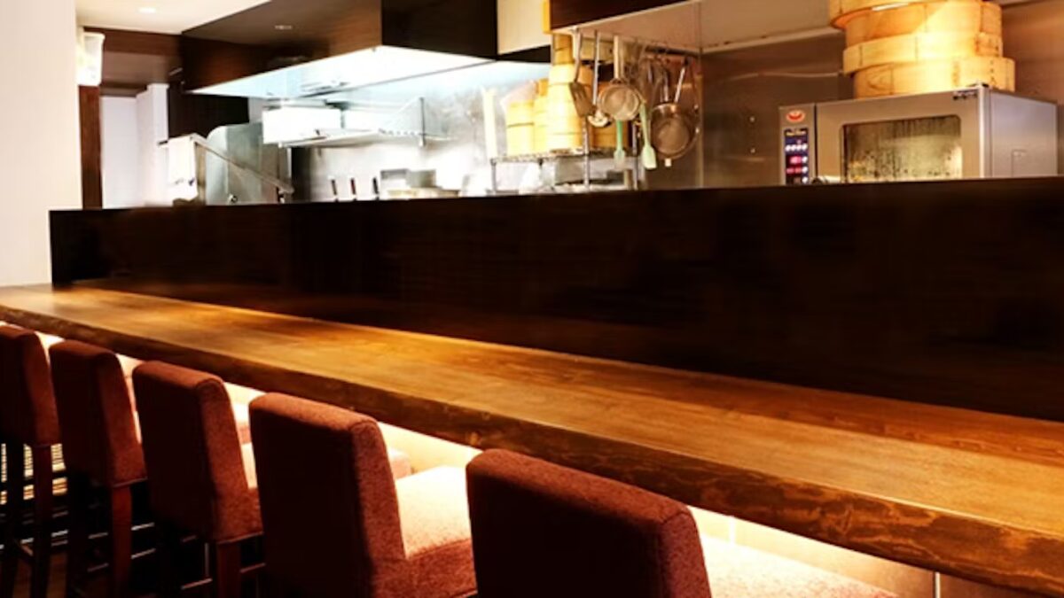 中国菜エスサワダの店内の様子