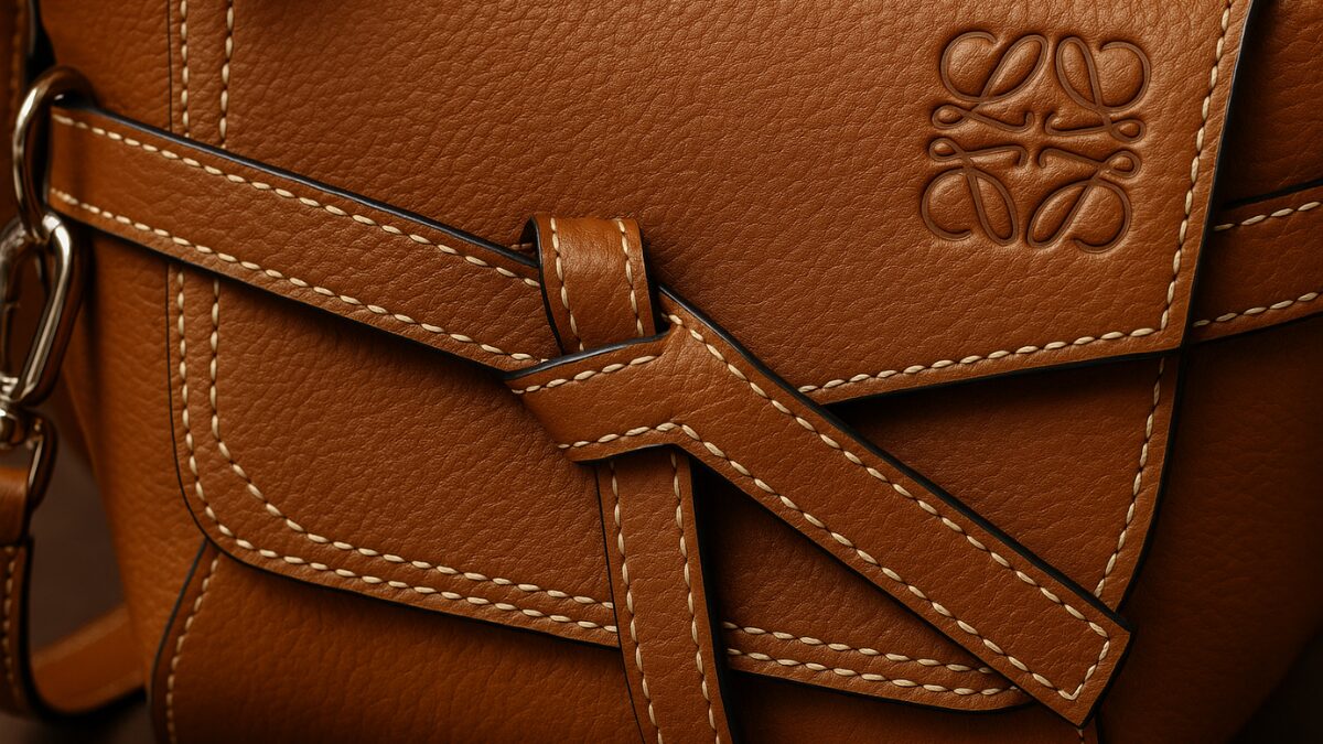 定価30万超　上質★ロエベ　LOEWE　オールレザー　ビジネスバッグ　斜め掛けショルダーバッグ　ブリーフケース　紳士　メンズ　書類　