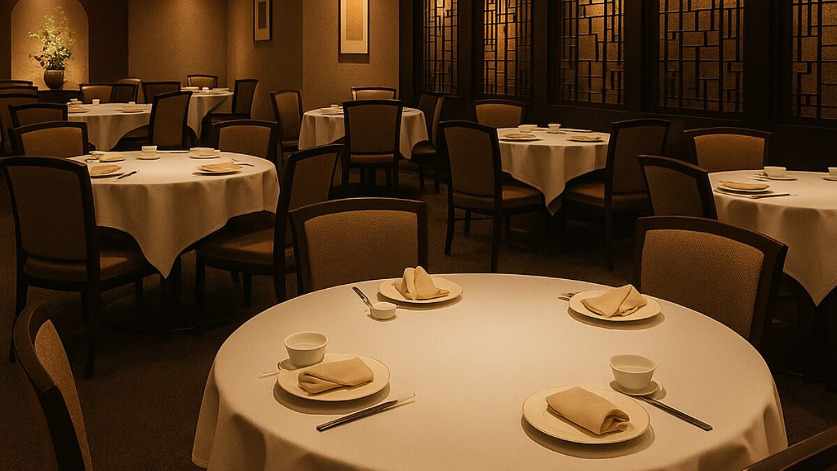 銀座アスターの店内の様子