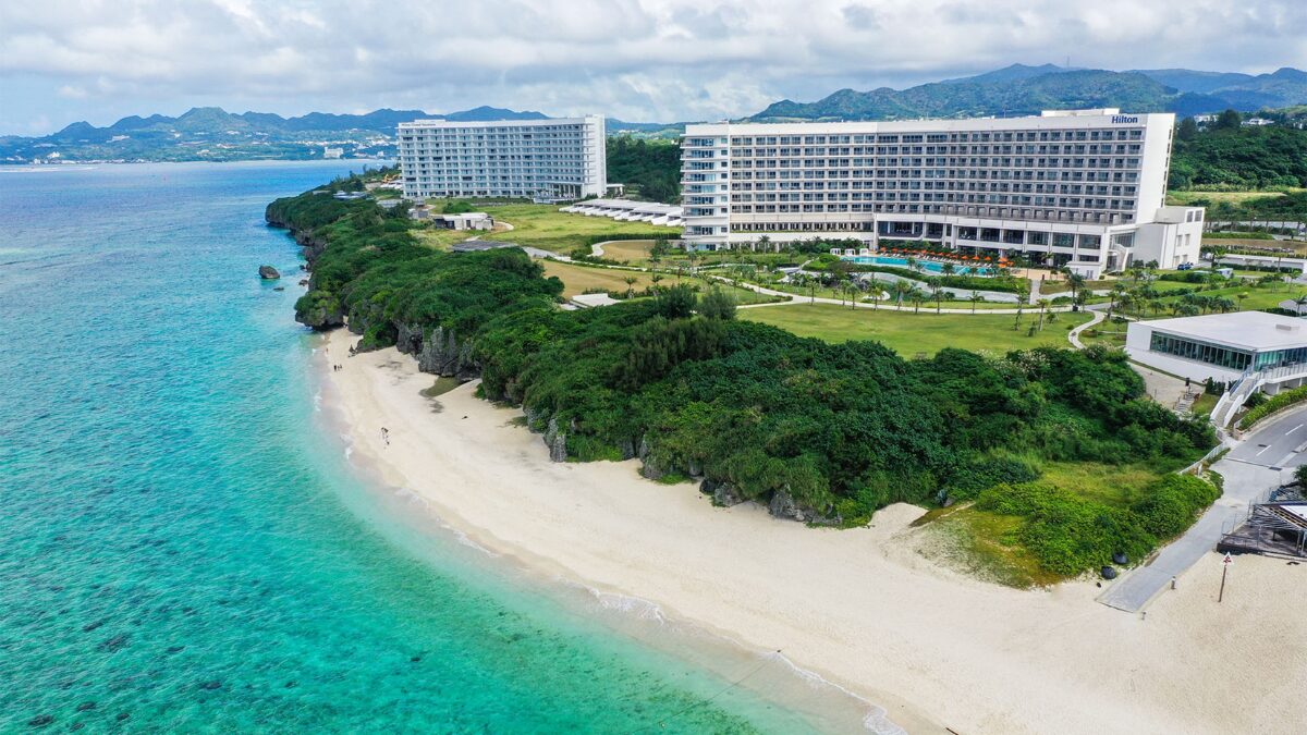 ヒルトン沖縄瀬底リゾートの外観