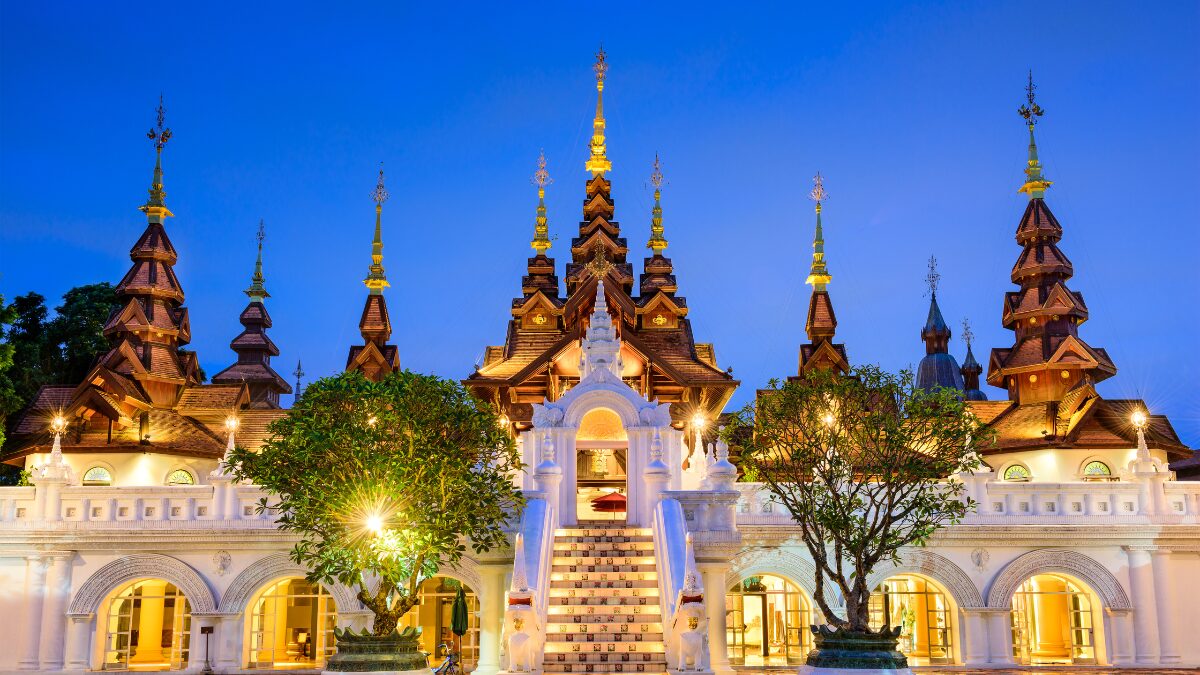 タイの美しい建造物