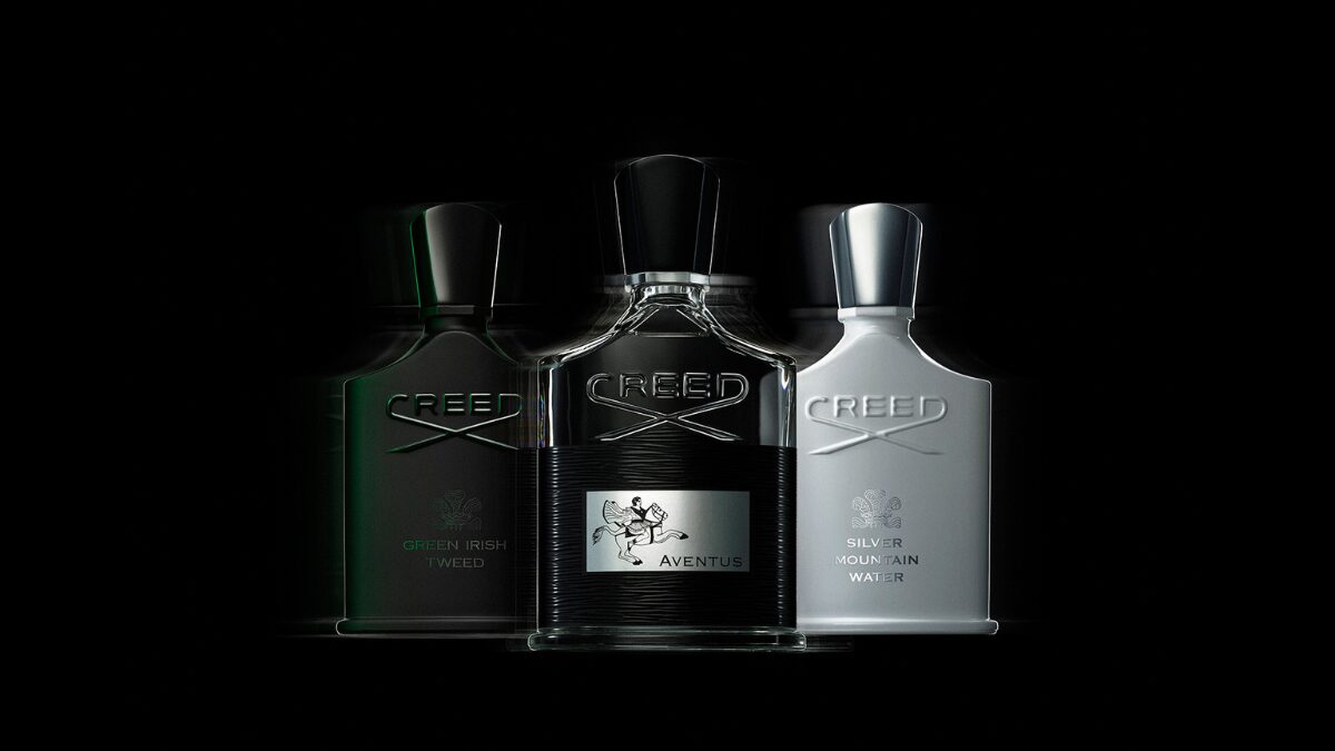 CREED　Aventusの香水ボトル