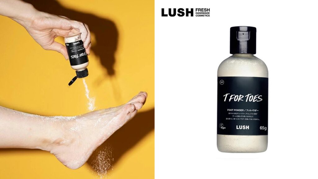 ラッシュ「素足のTブレイク」