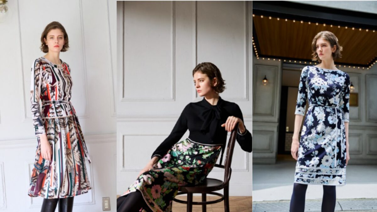 LEONARD（レオナール）のワンピースを着た女性たち