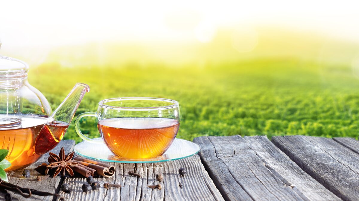 ティータイムの様子