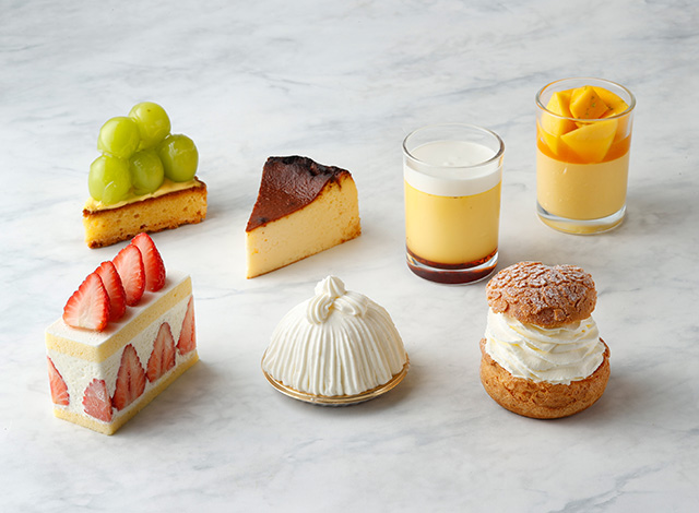 パレスホテル東京の可愛らしいケーキ